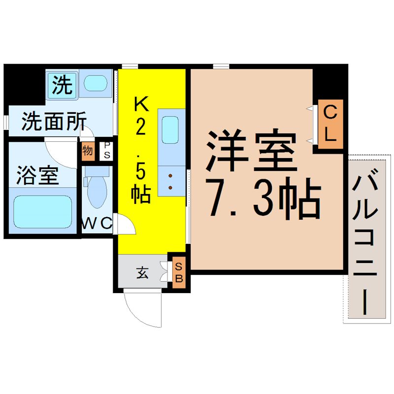 セレニティー名駅西 間取り