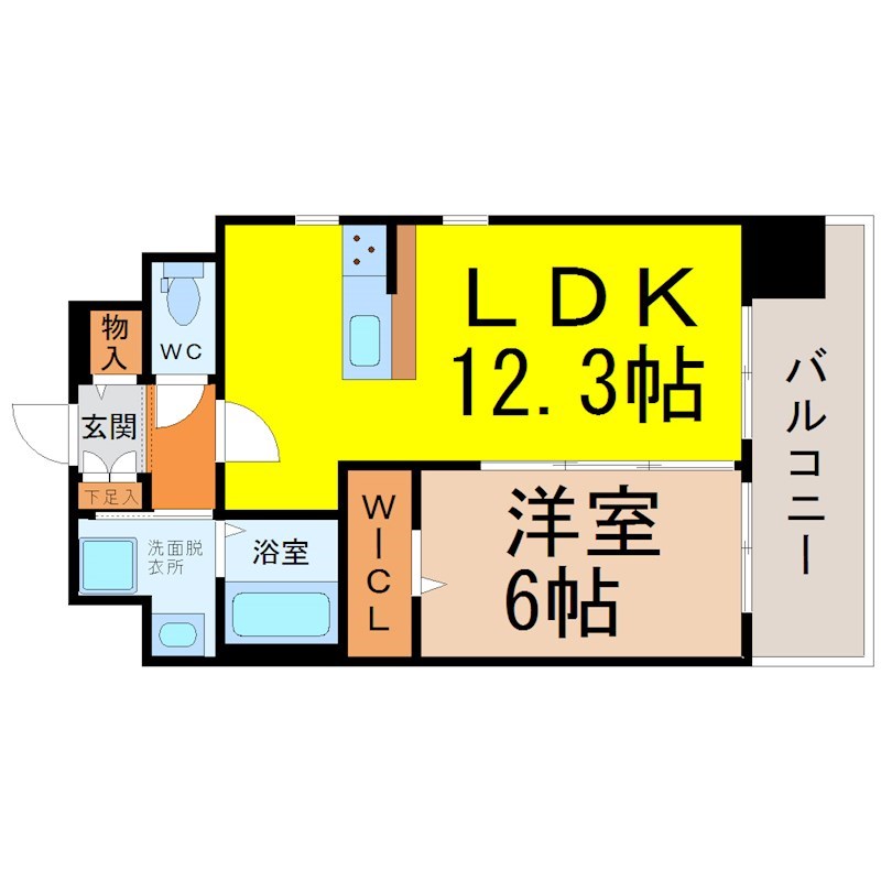 Ｓ－ＦＯＲＴ大須観音 間取り