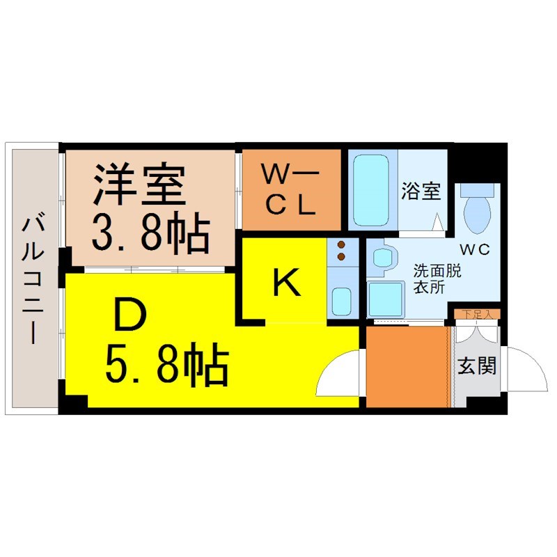 ＫＤＸ千早レジデンス 間取り