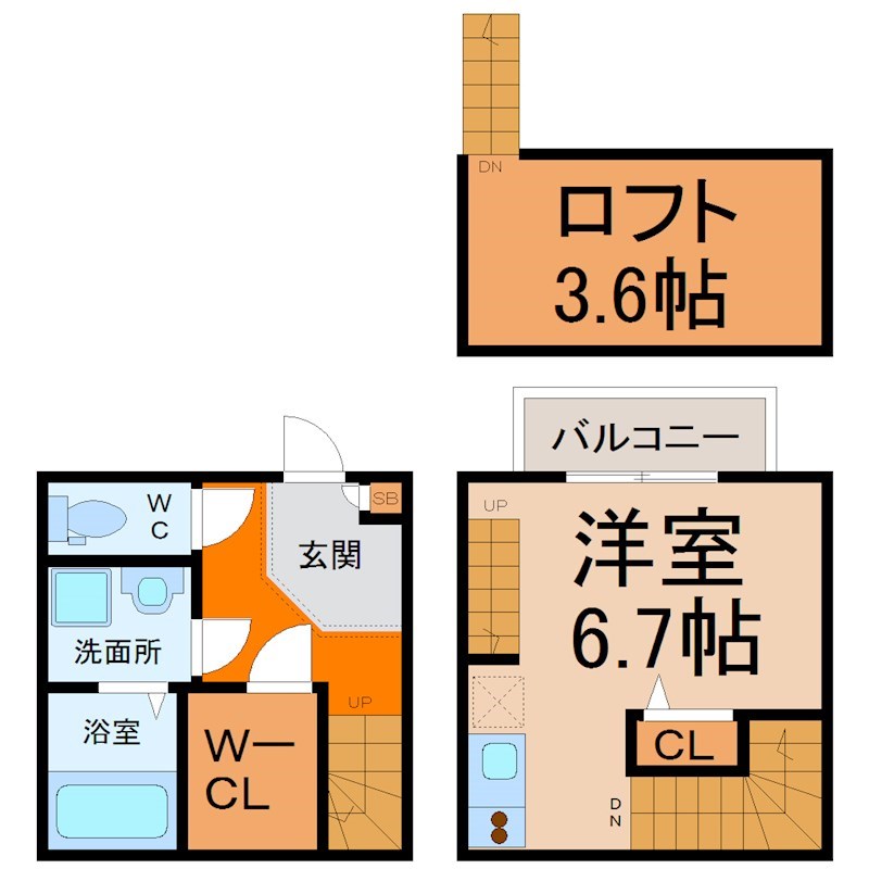 アーバングレイスII 間取り