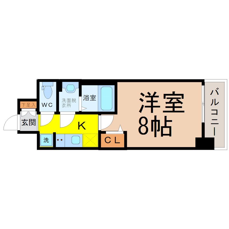 ＰａｒｋＢｅａｒ大須 間取り