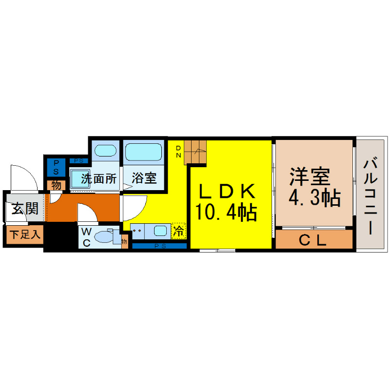 ドゥーエ千種 間取り