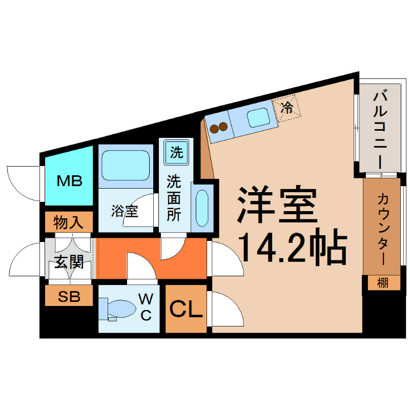 グラヴィス鶴舞 間取り