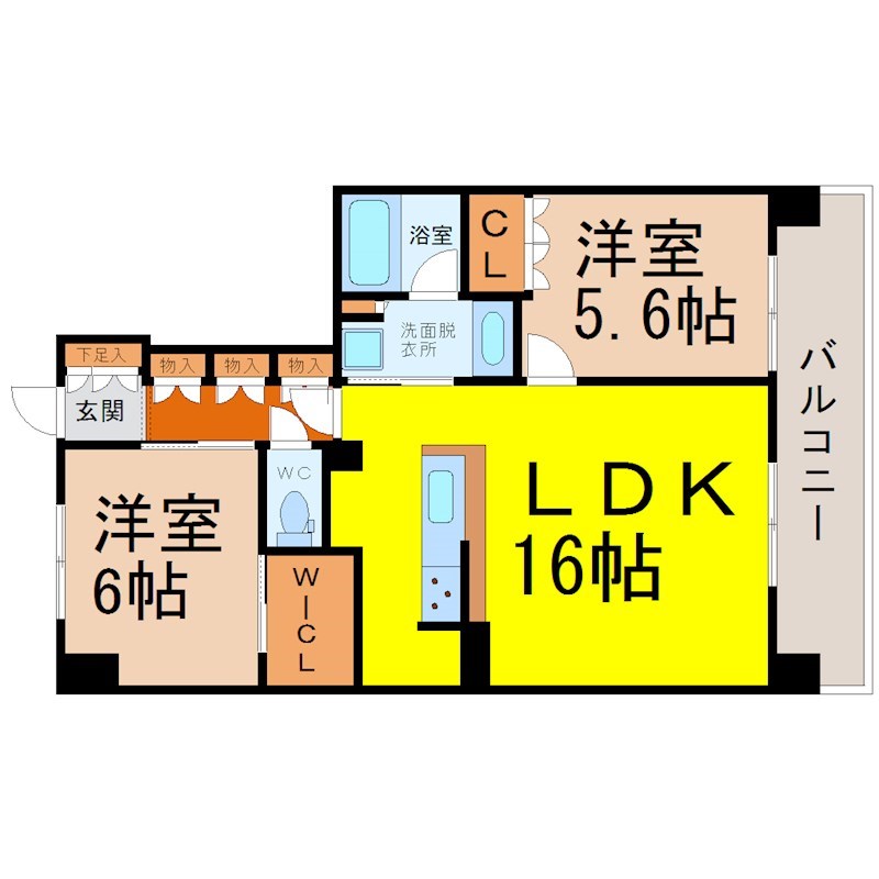 ラフィシア上前津 間取り
