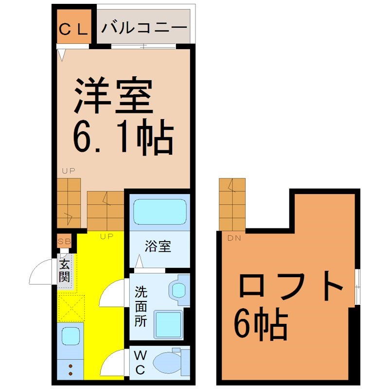 フォルクローレ名駅西 間取り