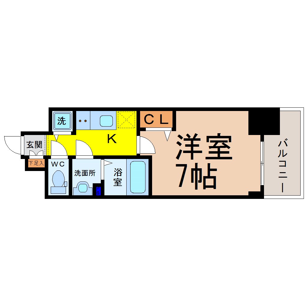 プレサンス上前津グレース 間取り