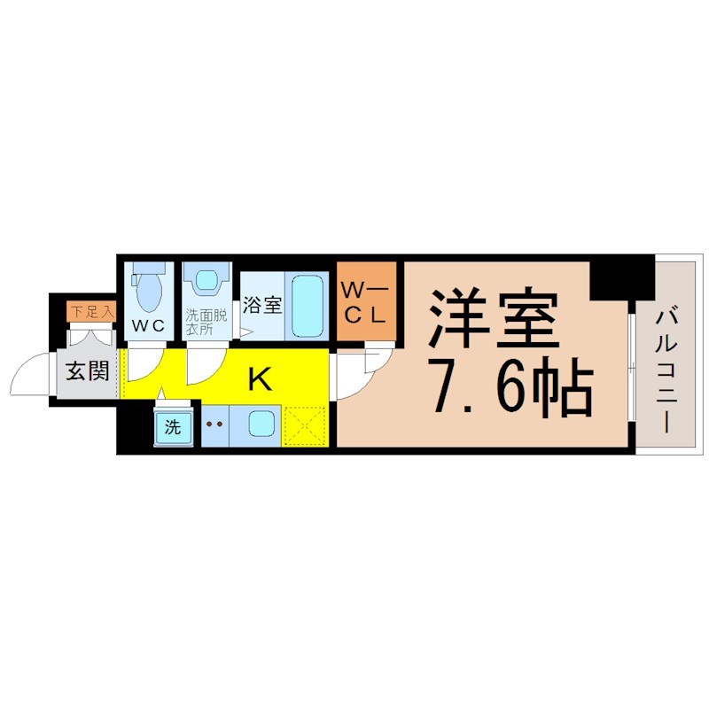 エスリード名城公園プライム 間取り