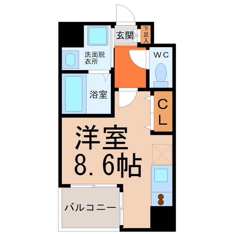 CITY SPIRE名古屋大須 間取り
