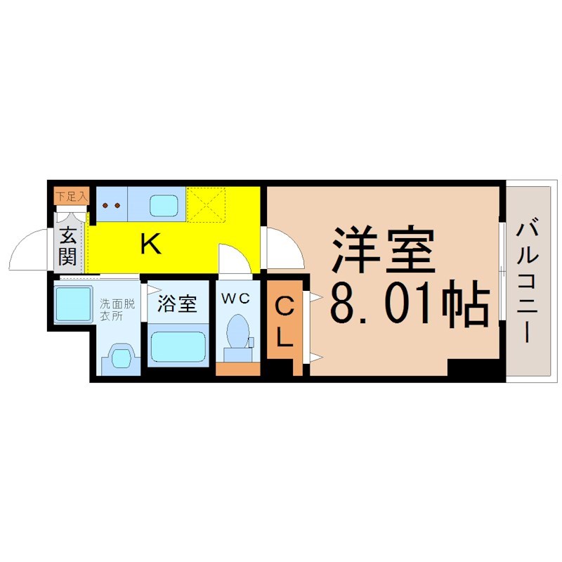 アプリーレ千代田 間取り
