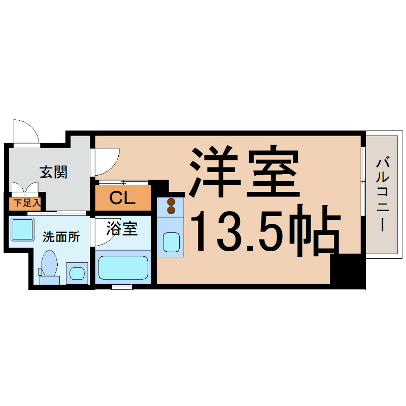 アーデン東別院 間取り