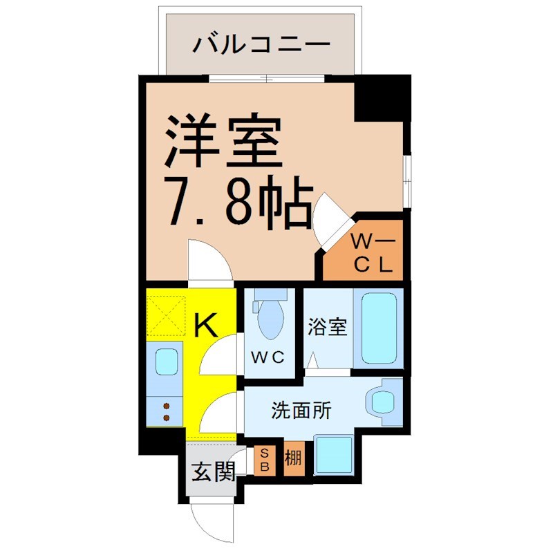 エスリード名古屋東別院 間取り