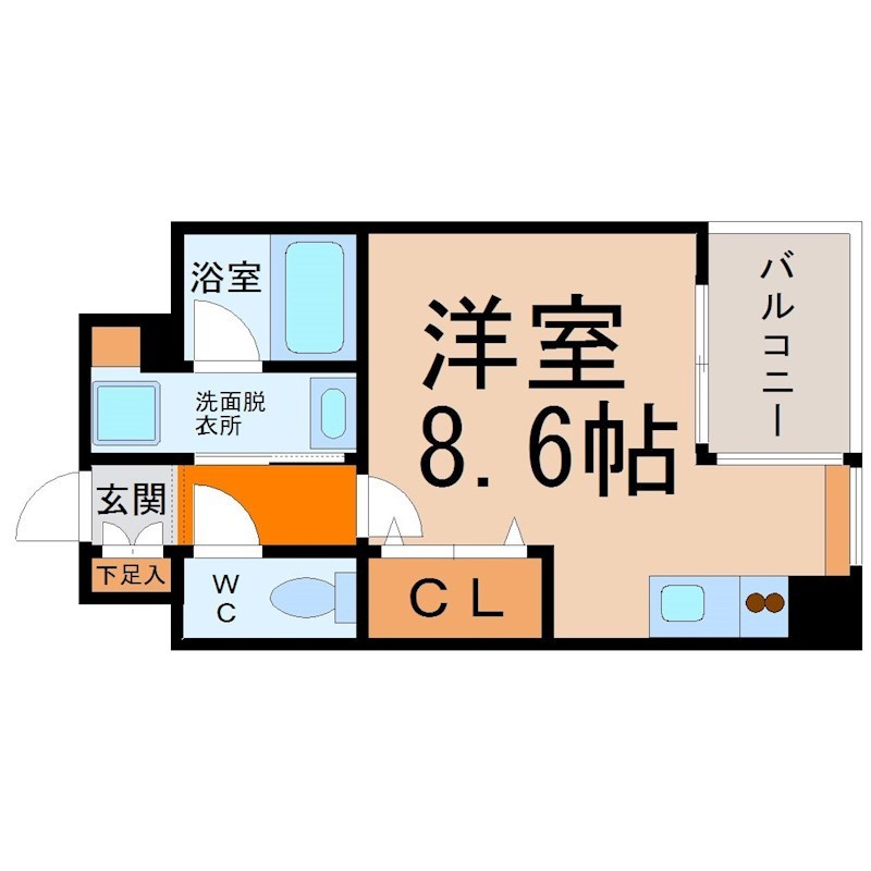 CITY SPIRE名古屋大須 間取り