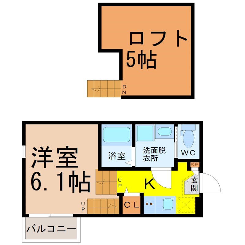 ハーモニーテラス大秋町 間取り