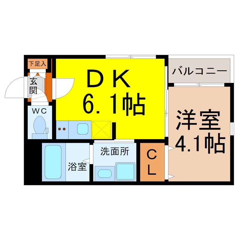 ハーモニーテラス黒川 間取り