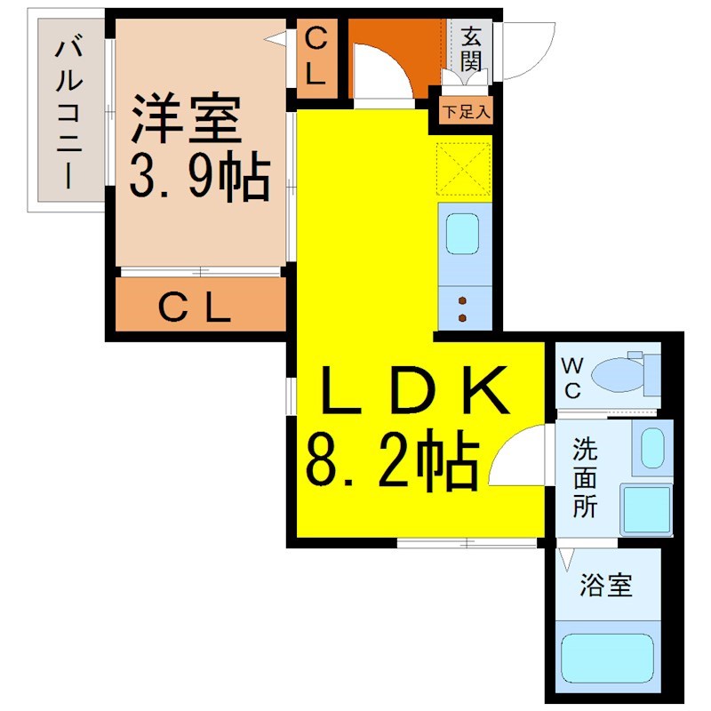 ハーモニーテラス四番IV 間取り