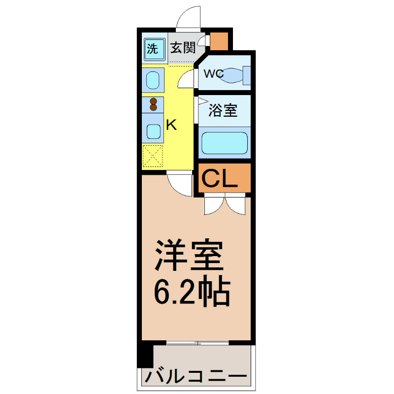 パルティール城西 間取り