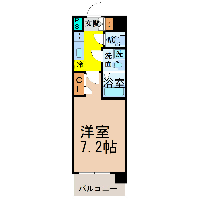 ＵＵＲコート名古屋名駅 間取り
