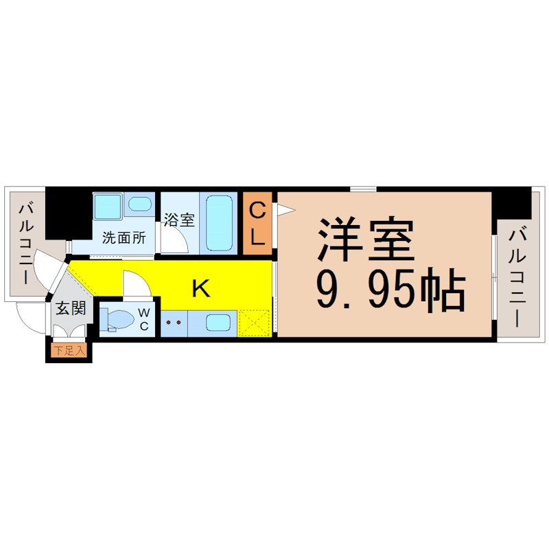 ＰａｌａｚｚｏＳｐｅｃｉａｌｅ（パラッツォスペチアーレ） 間取り