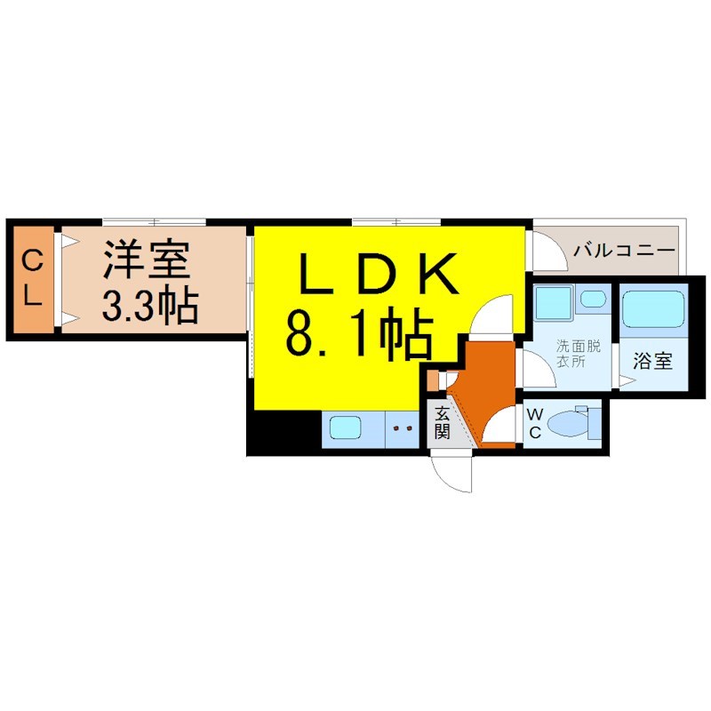 ＭＯＶＥ堀田ＳＯＵＴＨ 間取り