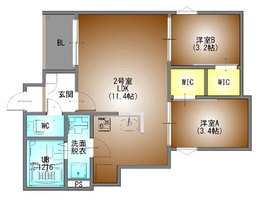 REGALEST serene鶴舞 間取り