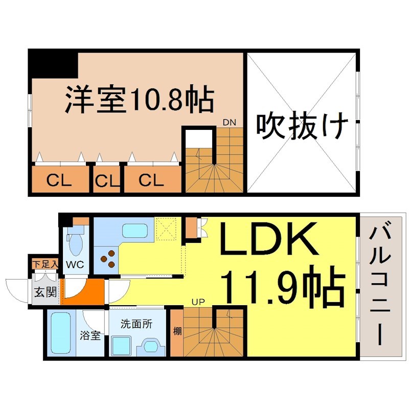 ラドーニ清水 間取り
