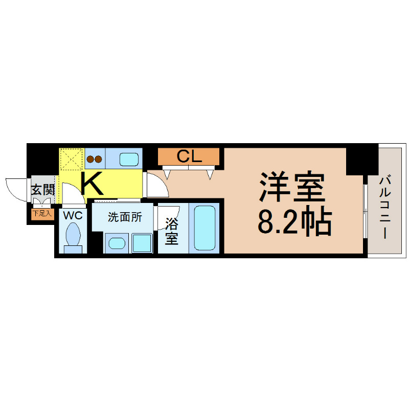 エルスタンザ千代田  間取り