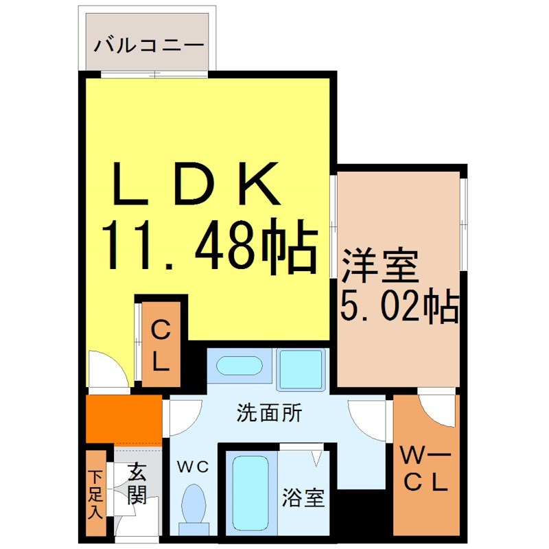 ミュプレ矢場町 間取り