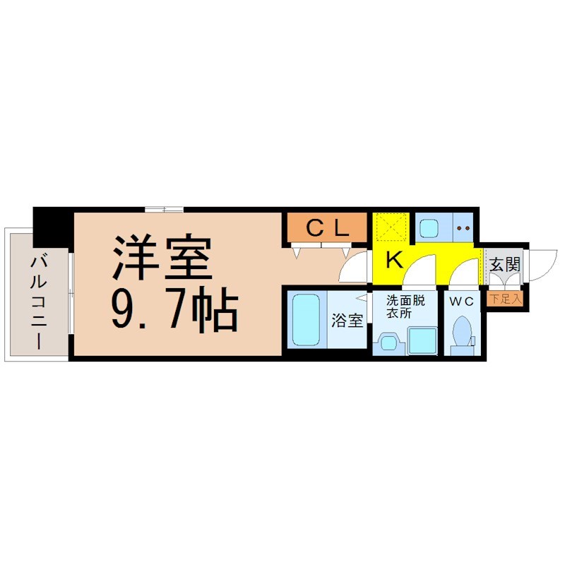 Ｌａ Ｄｏｕｃｅｕｒ志賀本通II 間取り