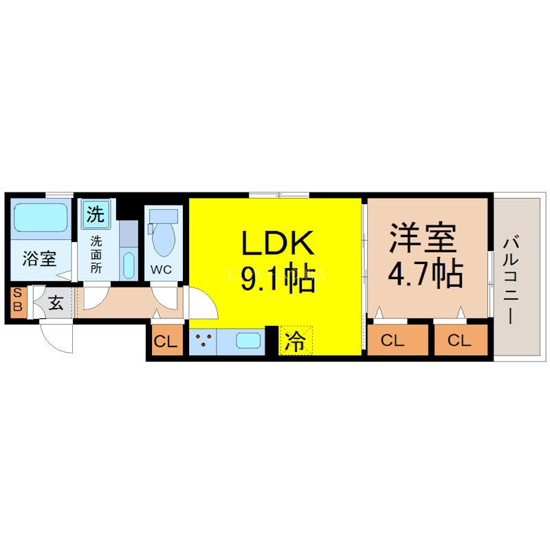 エスペランサ千種 間取り
