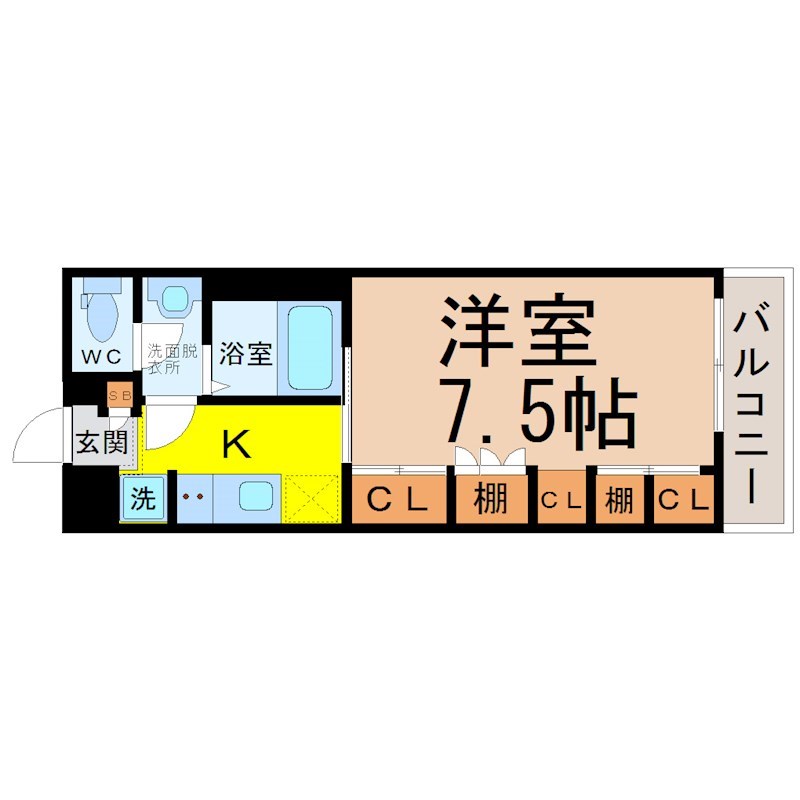 リブリ・エスペランサ大幸 間取り