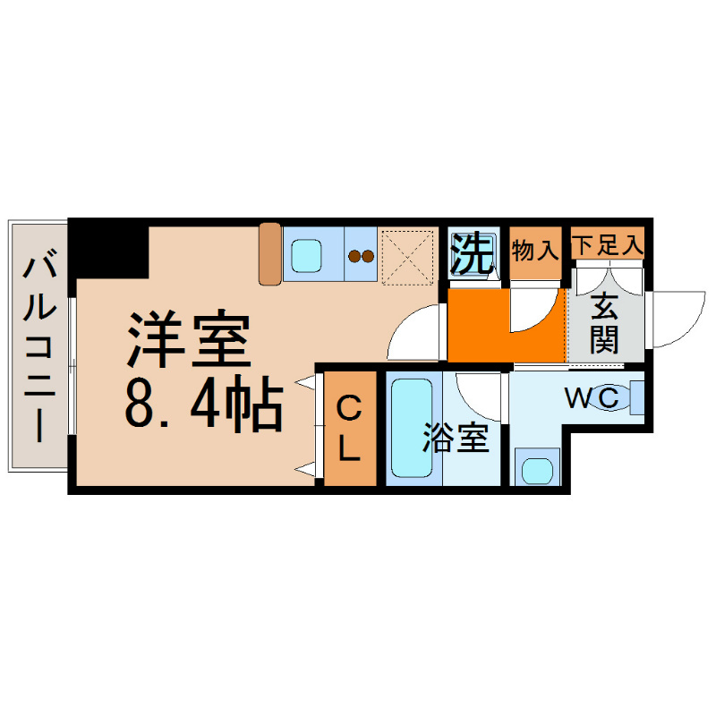 リヴシティ栄 間取り