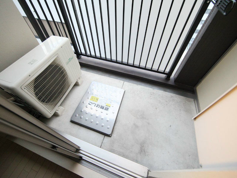 レジディア久屋大通II ベランダ