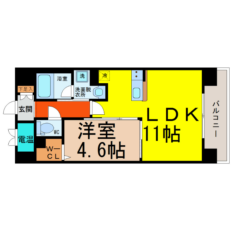 Ｎａｖｉｇｌｉｏ　Ｐａｌａｚｚｏ（ナヴィリオパラッツォ） 間取り