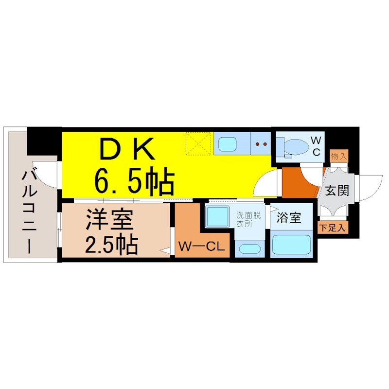 エステムコート名古屋サウスプレミオ 間取り
