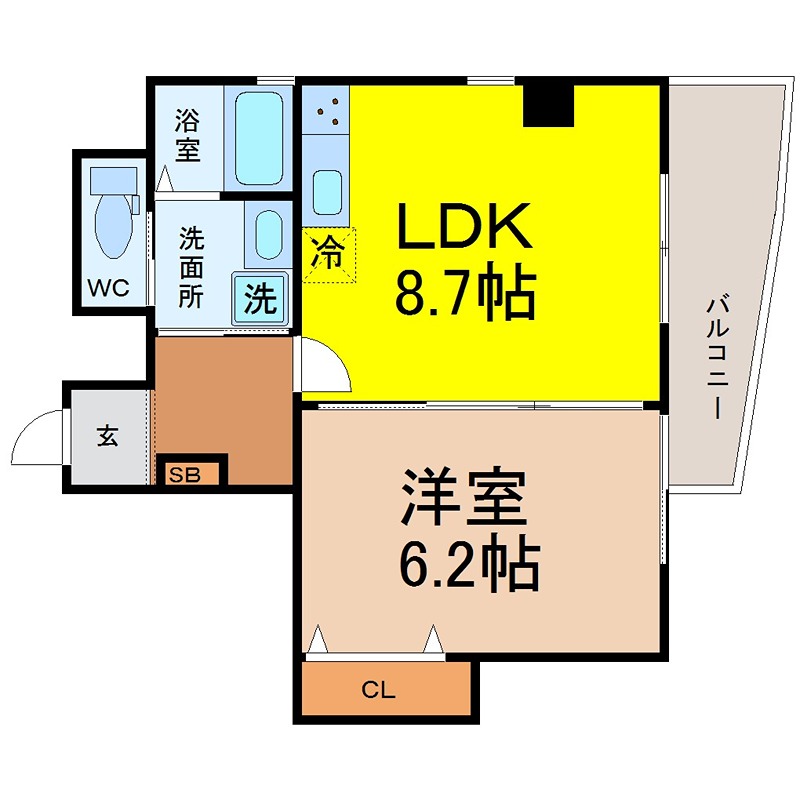 THE RESIDENCE IMAIKE NORTH 間取り