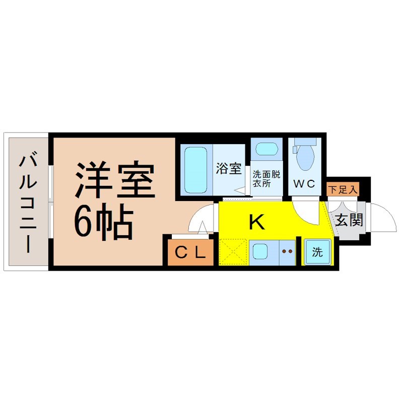エステムコート名古屋新栄アクシス 間取り