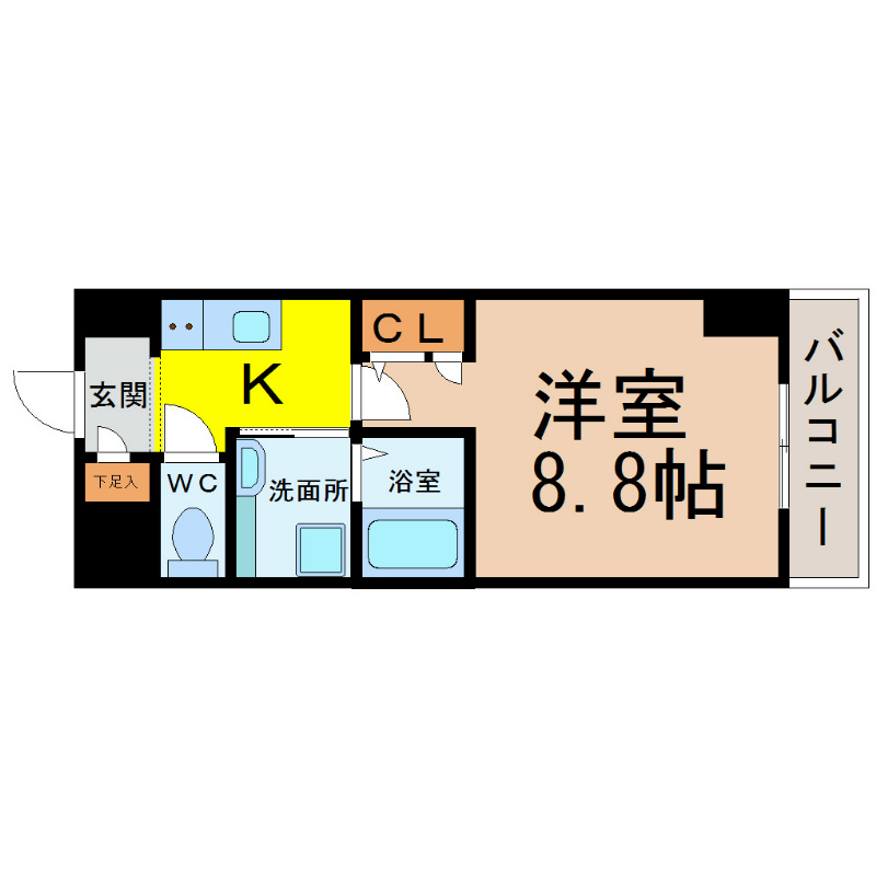 ＳＴＥＲＮ23（シュテルン23） 間取り