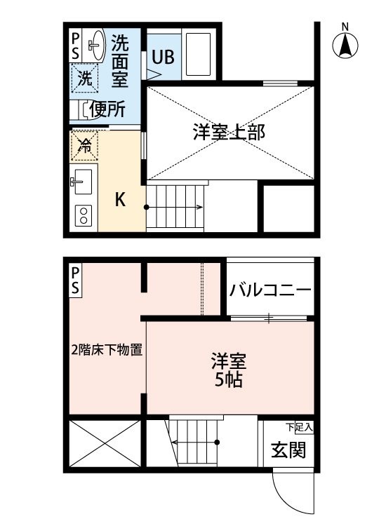 ティーダII 間取り
