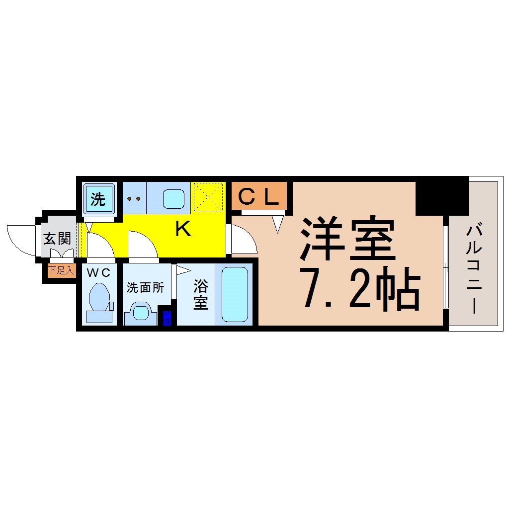プレサンス上前津グレース 間取り