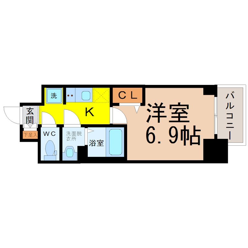 プレサンス広小路通葵 間取り