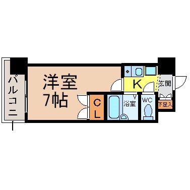 レジデンスフクザワII 間取り