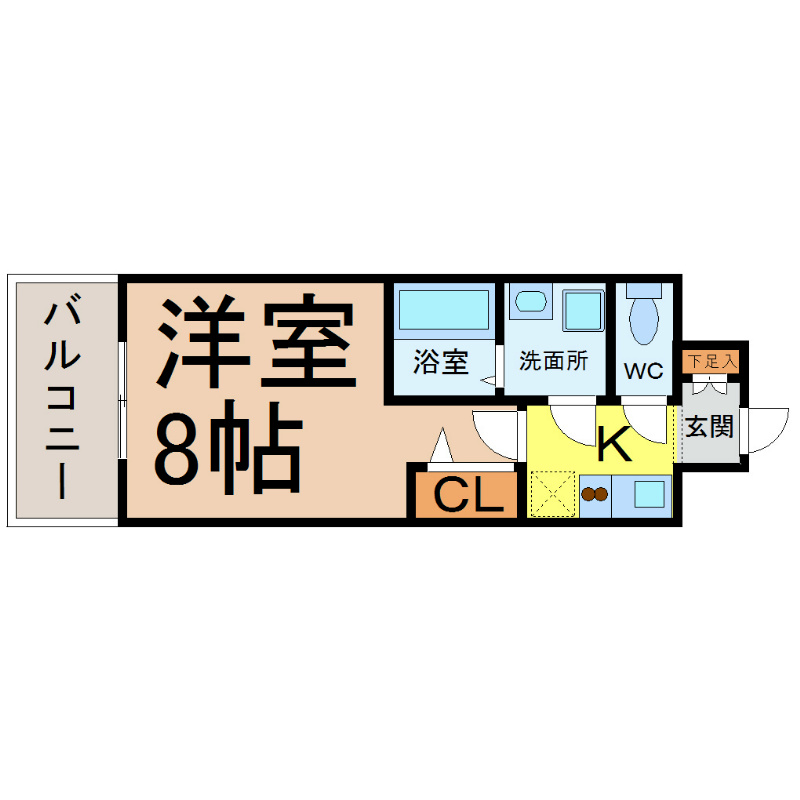 プレサンス栄モード 間取り