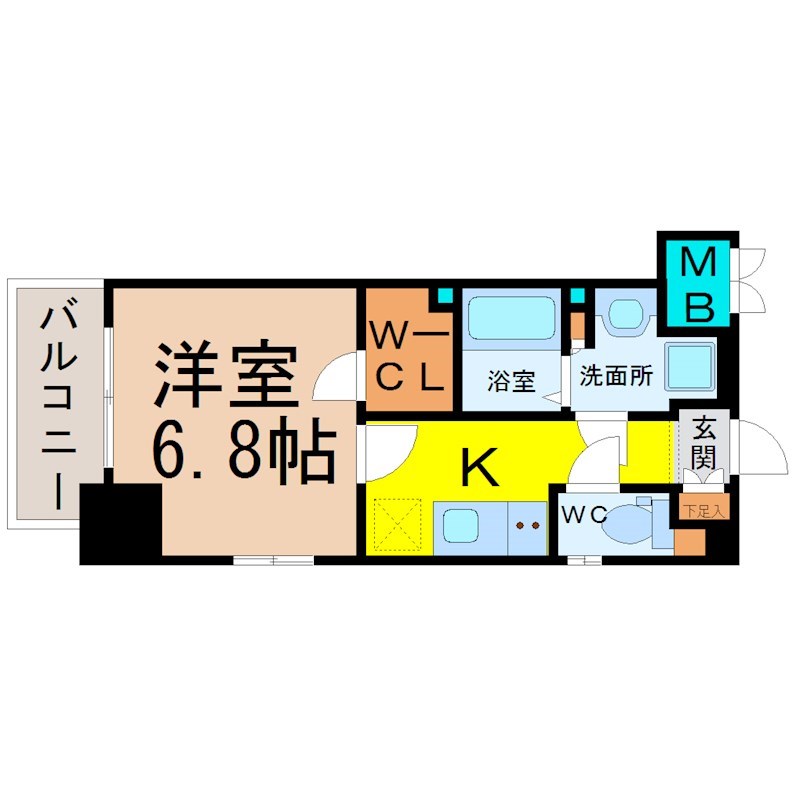 エステムプラザ名古屋丸の内 間取り