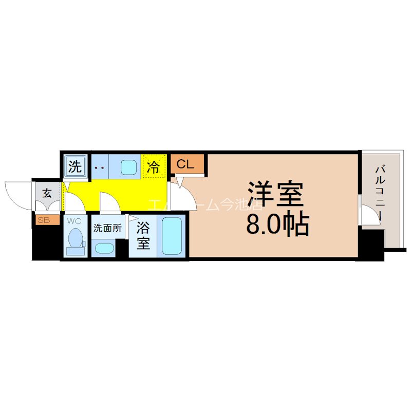 エスリード栄イーストスクエア 間取り