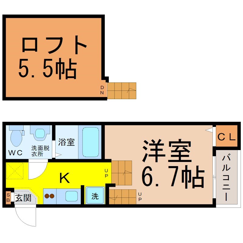 アストリア名駅 間取り