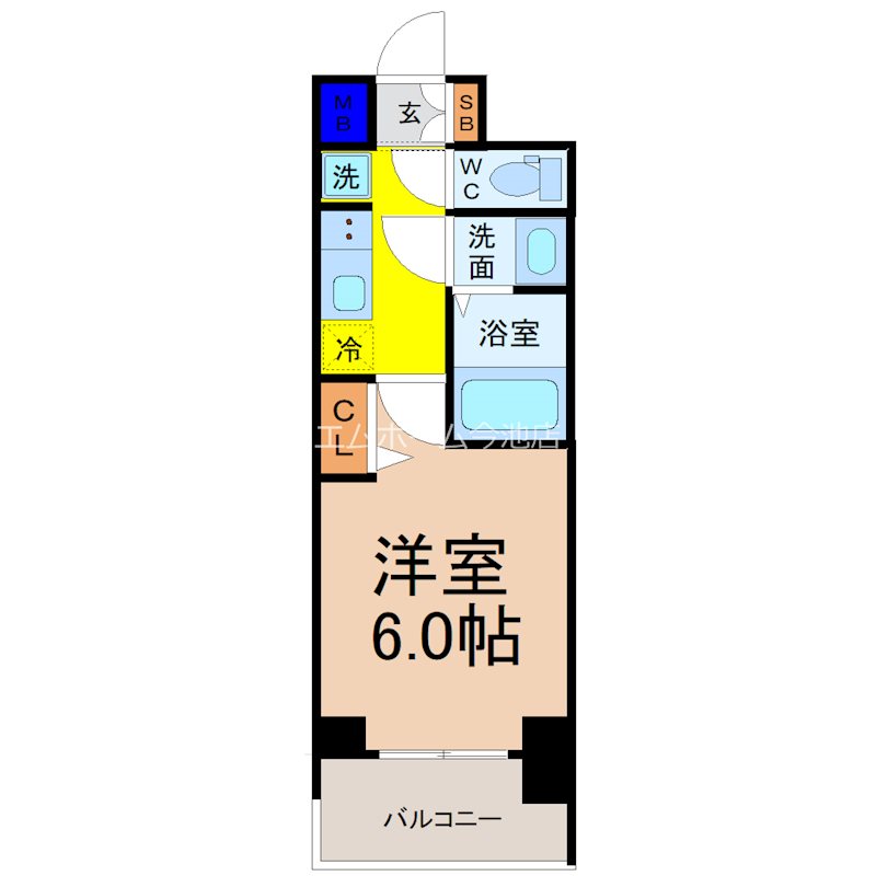 メイクスアート大曽根 間取り