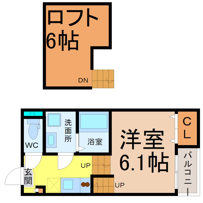 Ｃｏｕｎｔｒｙ ｖｉｌｌａ（カントリーヴィラ） 間取り