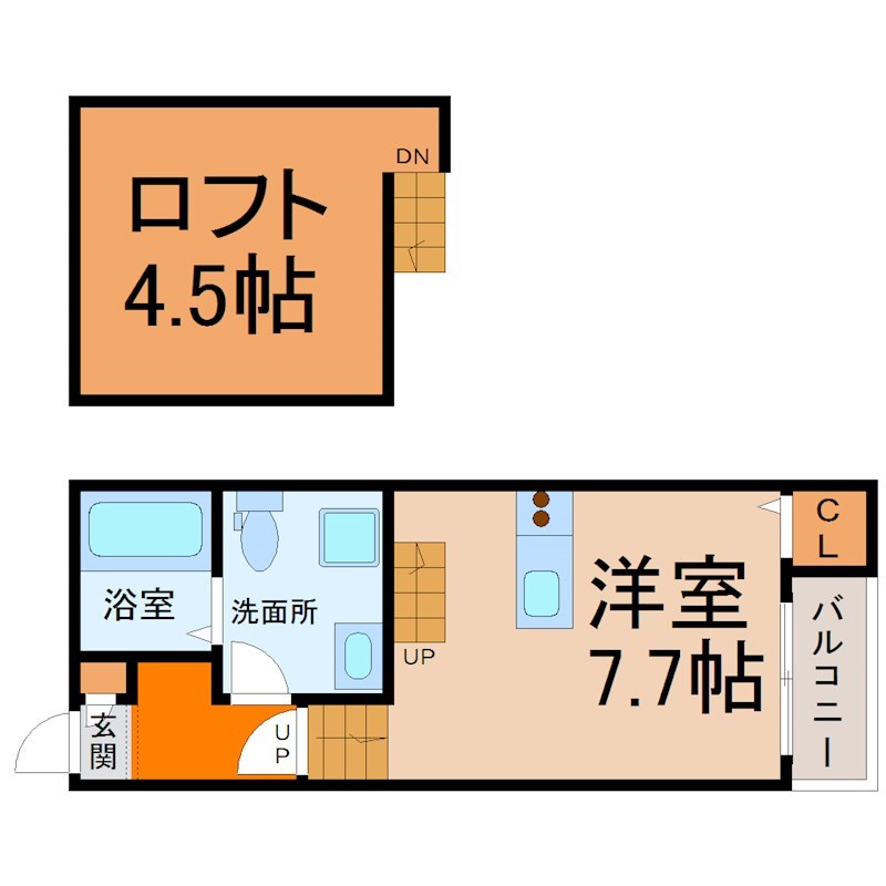 ＯａｋＴｒｅｅＭａｉｓｏｎ志賀 間取り