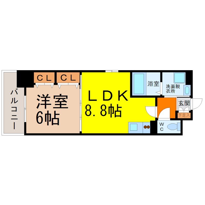 ランドルチェ大須 間取り
