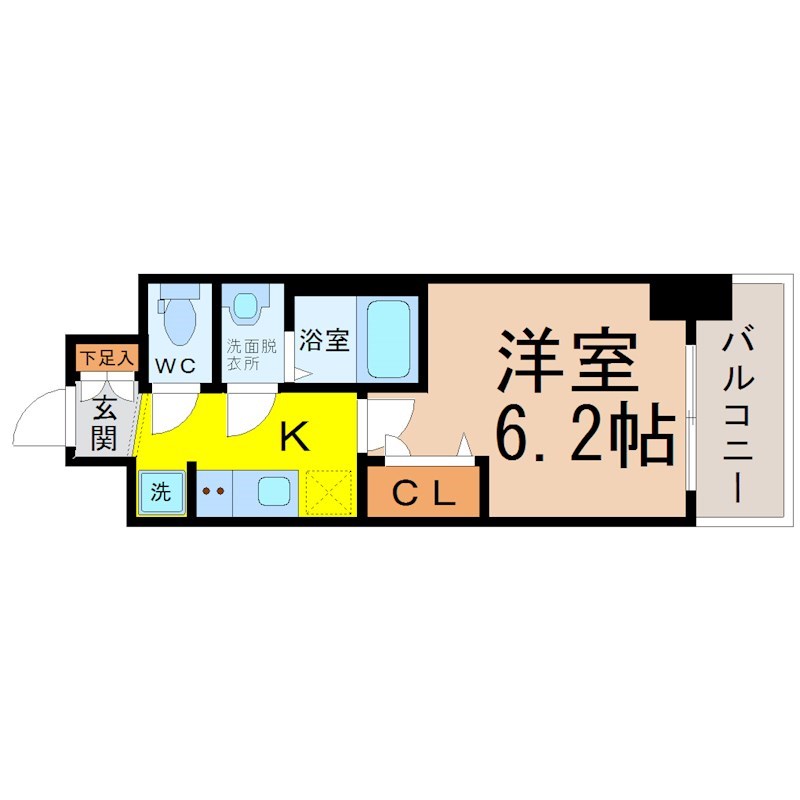 メイクス矢場町 間取り